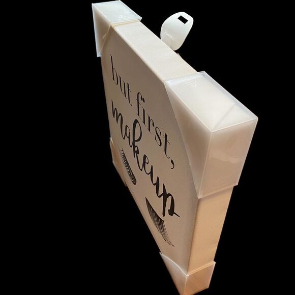 New Marmont Hill But First Makeup Frame, 12” x 12” x 1 1/2” box frame. - Picture 2 of 8